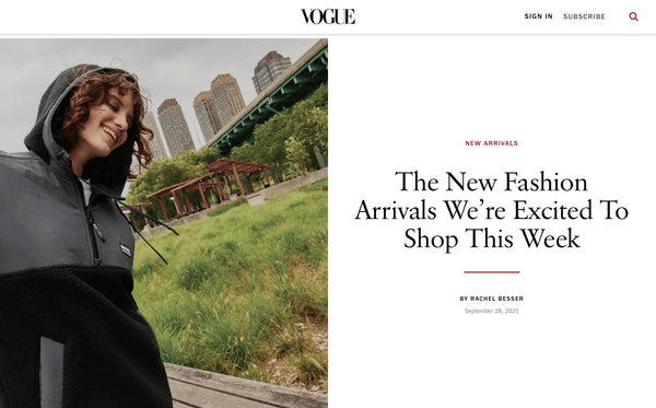 BELLE TAKE: New Fashion Arrivals…on Vogue?!