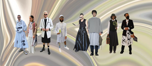 We can't get enough of this fall trend: Men In Skirts