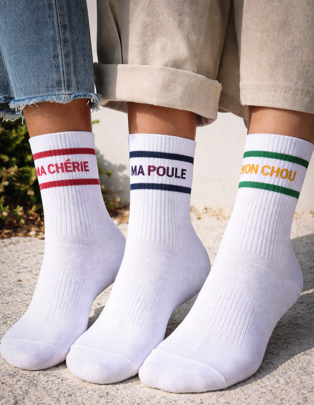 SOCKS D'AMOUR • 4 PAIRS
