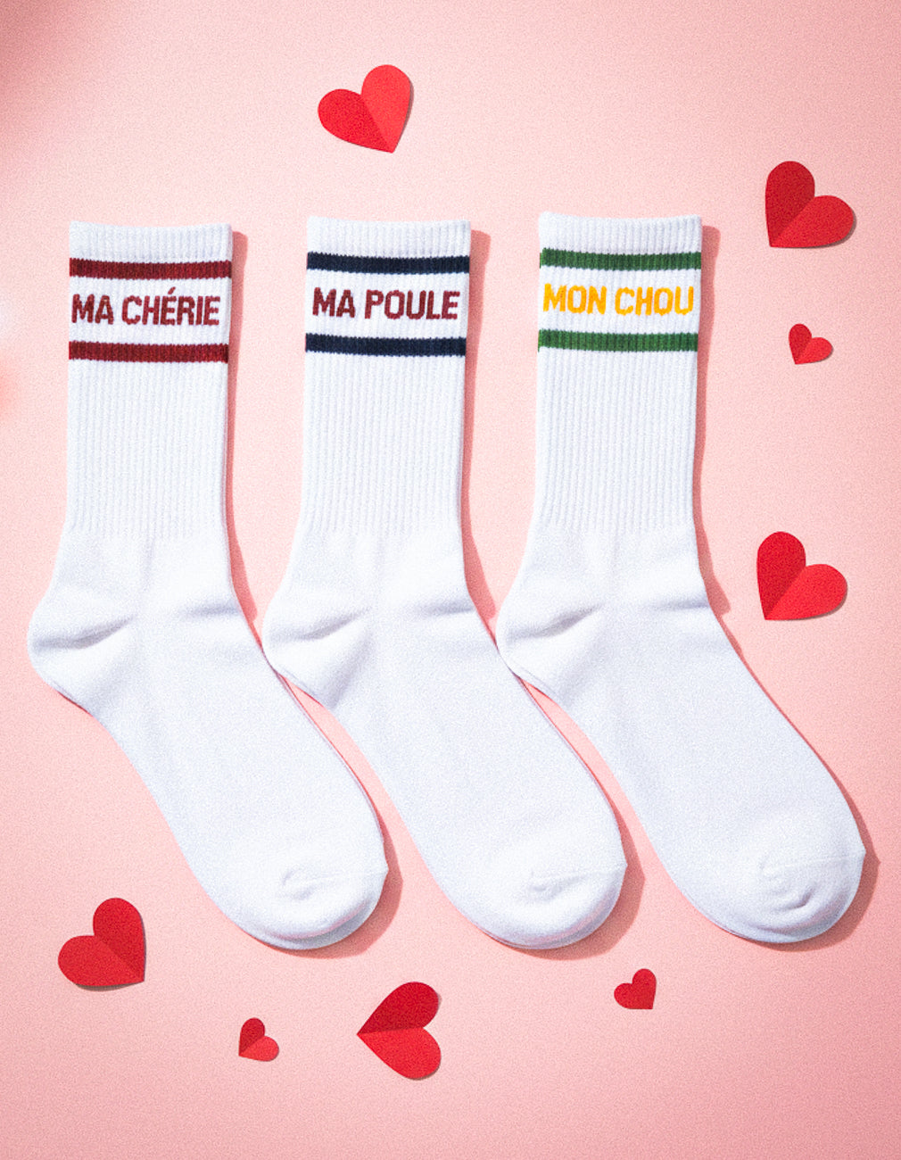 SOCKS D'AMOUR • 4 PAIRS
